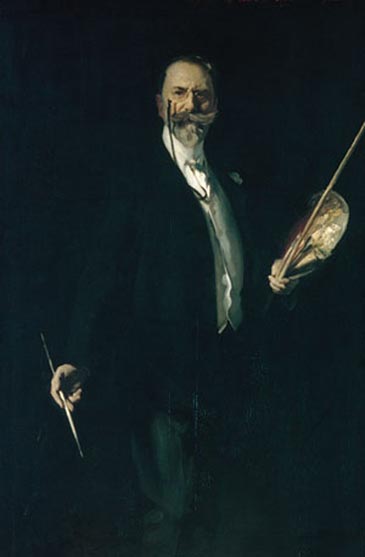 Portrait of William Merritt Chase